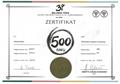 500h Zertifikat